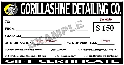Gift Certificate